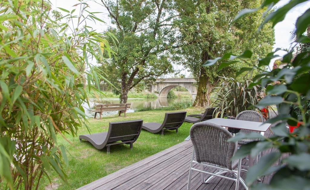 Logis Auberge De La Riviere Les Velluire-sur-Vendee Eksteriør bilde